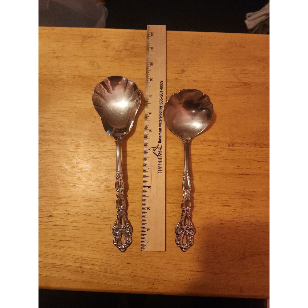 Oneida Chandelier sugar spoon and ladle